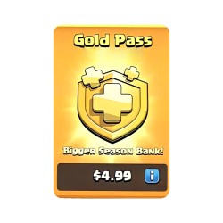 Buy Clash of Clans Gold Pass with instant top-up. Secure service using email ID and one-time code. Fast delivery for Android & i